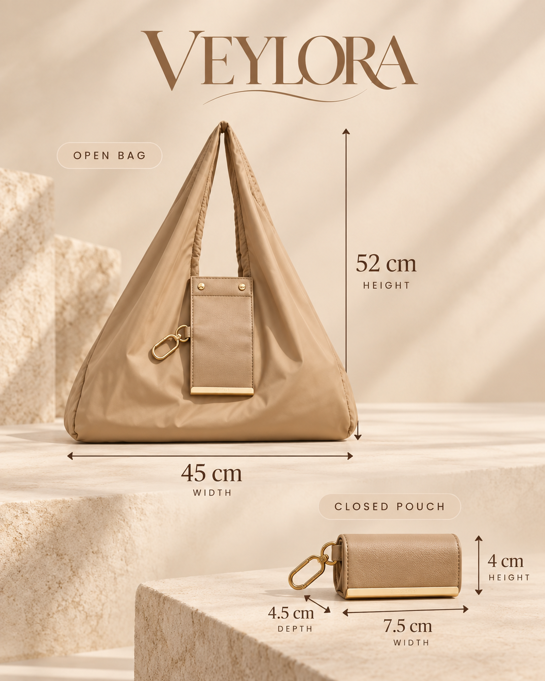 Bolsa plegable VEYLORA